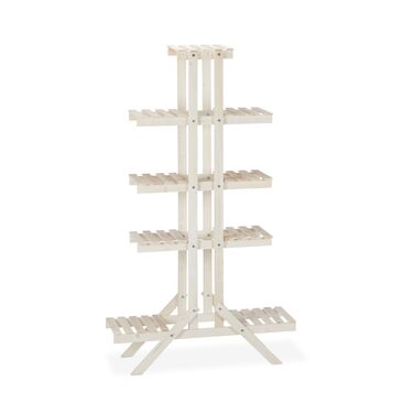 Сходинка для рослин Relaxdays з дерева, 5 сходинок