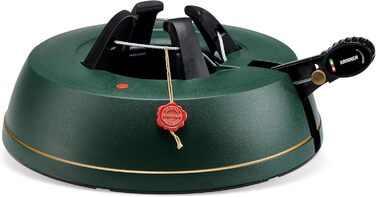 Підставка для ялинки KRINNER Cofort Зелена з педаллю та одномотусочною системою, висота до 2,5 м, Німеччина