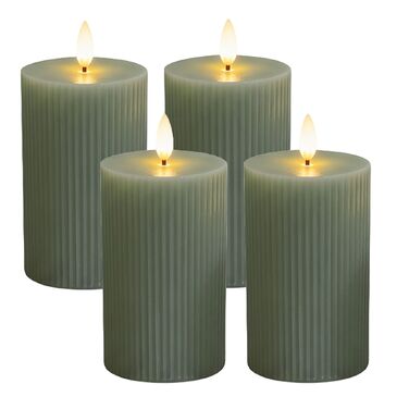 Набір з 4 LED-свічок Relaxdays