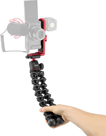 JOBY GorillaPod 3K Vert Kit – компактний гнучкий штатив з вертикальною L-платою та кульовою головкою для бездзеркальних камер (до 3 кг)