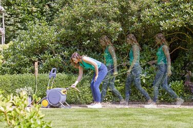 HOZELOCK Auto Reel 40M: Автоматичний шланг на котушці. Зручна установка, шланг 40м, аксесуари, 5 років гарантії. [2595R0000]