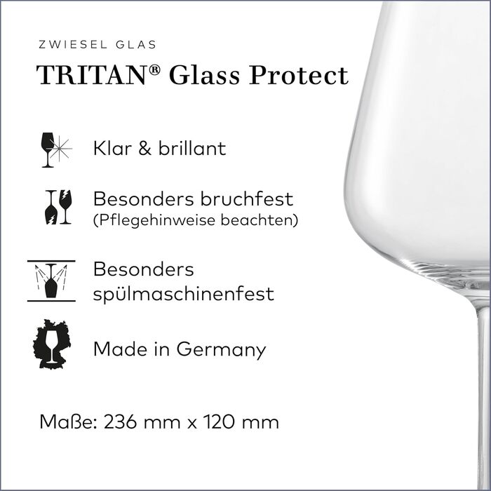 Champagnerglas Zwiesel Glas Vervino (2 шт.), келих для шампанського, Tritan кришталь, Made in Germany