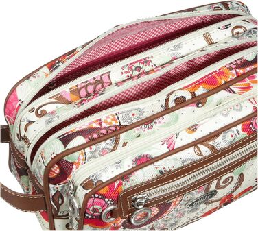 Кишенькова косметичка Oilly Summer Birds OCB9114, жіноча косметичка, 28x116.5 біла