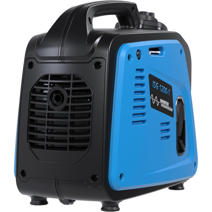 Güde Inverter Stromerzeuger ISG 2000-2: Інверторний генератор струму Güde ISG 2000-2 (2000 Вт, 4-тактний бензиновий двигун, 2.11/2.86 кВт, до 5.9 годин роботи, 4.1 л паливний бак, захист від перевантаження, ECO-режим, антивібраційні ніжки)