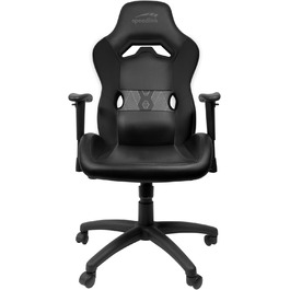 Ігровий крісло Speedlink Looter – ергономічне, чорне, на штучній шкірі, до 140 кг