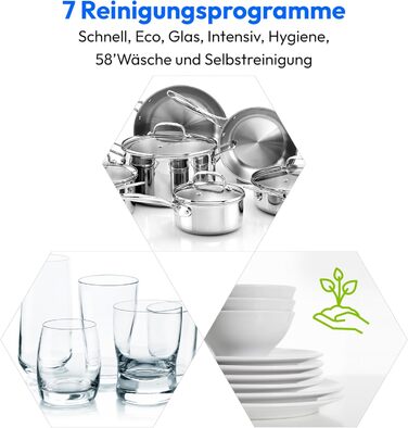 MINI посудомийна машина MEDION DWT51 (біла, зі скляними дверцятами, 5 комплектів посуду, таймер, без підключення до води)