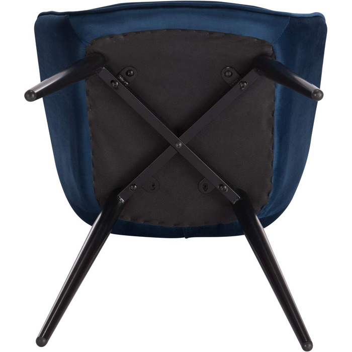 Крісла для їдальні WOLTU 2 шт. - м'які крісла для кухні, вітальні, з підлокітниками, зелені, з металевими ніжками, BH153gn-2