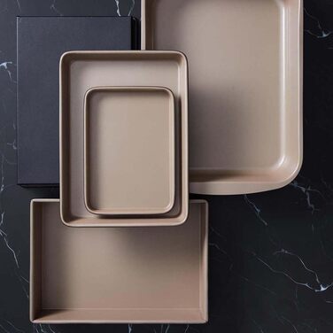 Форма для випічки Stanley Rogers Ceramabake з антипригарним керамічним покриттям, 20x7 см (23x16x2 см), без PFAS, PTFE, PFOS, PFOA, кадмію та свинцю