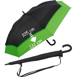 Розширює парасольку з автоматичним переходом на XXL - чорно-зелений
