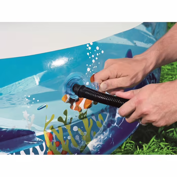 Надувний сімейний басейн Bestway Sea Ground 262x157x46 см