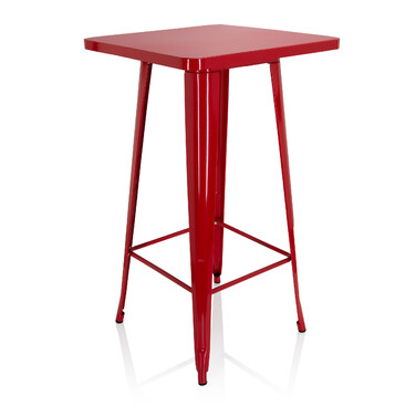 Стіл Барний / Металевий VANTAGGIO HIGH T червоний для офісу