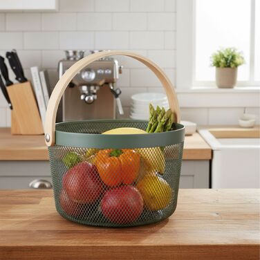 Кошик-органайзер Relaxdays на коліщатках з ручкою