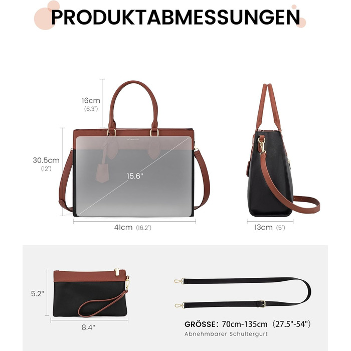 Сумка для ноутбука LOVEVOOK 15.6