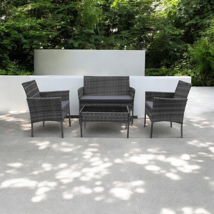 Комплект садових меблів із техноротанга Ideal Garden від MTG Trade Group, 4 предмети