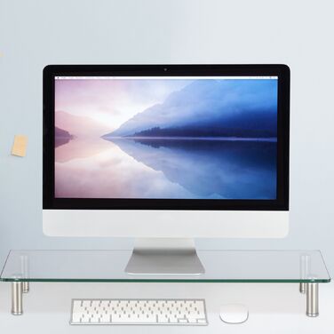 Підставка для монітора Relaxdays зі склом