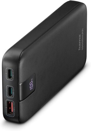 МАгод, 2 шт. USB-C, USB-A, швидка зарядка, портативний зарядний пристрій, антрацит, 20, 10000