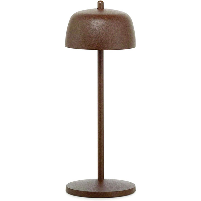 Zafferano Circe: Бездротова LED-лампа для дому та саду, Corten, 30 см, димер, 2200-3000K, керування кнопкою