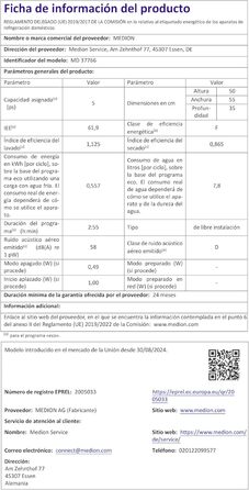MINI посудомийна машина MEDION DWT51 (біла, зі скляними дверцятами, 5 комплектів посуду, таймер, без підключення до води)