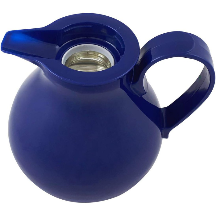 Термос Helios Nostalgie 1л, білий - підтримує температуру 6 годин - для напоїв (чай, кава)