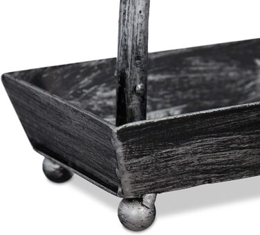 Органайзер для прикрас Relaxdays з підставкою для сережок (68 пар), чорний/срібло, 31x31x8,5 см