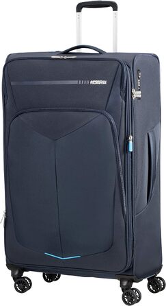 Валіза American Tourister Summerfunk, синя (темно-синя), 79 см, 119 літрів Spinner L Expandable (79 cm - 119 L) Blue (Navy)