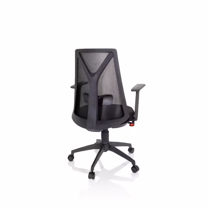 Офісне крісло / Обертове крісло FALUN BASIC Сітка / Тканина Чорний hjh OFFICE