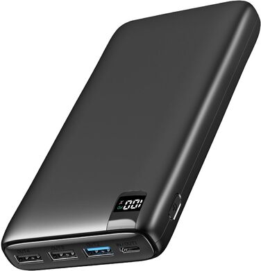 Вт PD, 4 порти, сумісний зі смартфонами та планшетами, 26800mAh, 22,5