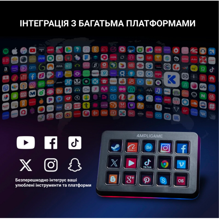 Контролер Fifine Stream Deck D6