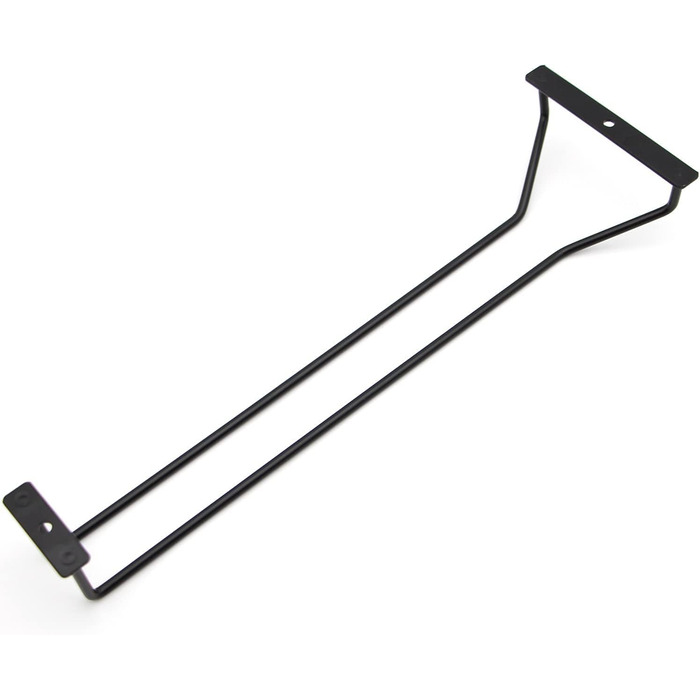 Тримач для келихів RedDreamer, 14 дюймів (2 шт.), чорний, для шафи, кухні, бару, нержавіюча сталь