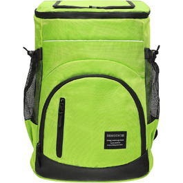 30L Рюкзак-холодильник великий, витокостійкий ізольований рюкзак для пікніка для чоловіків та жінок, термо-холодильник для пляжу, кемпінгу, відпочинку на природі, риболовлі, зелений