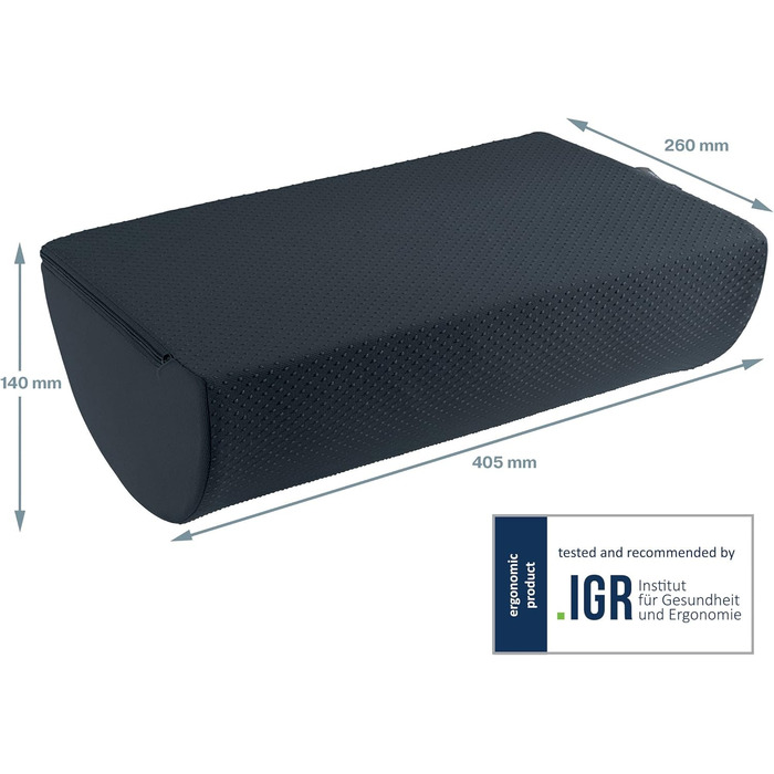 Підніжка для столу Leitz Ergo Cosy, регульована, сіра, 53710089, для офісу та дому