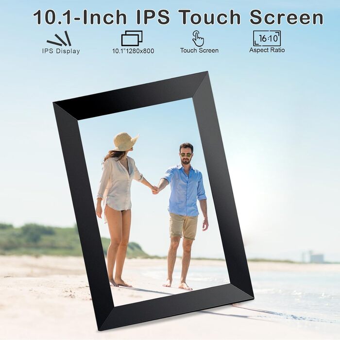 Frameo Цифровий фоторамка WiFi 10.1