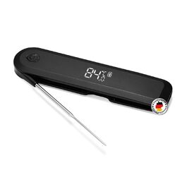 Термометр для гриля та м'яса BURNHARD Einstich складний, USB, з LED-дисплеєм, 1.5 мм