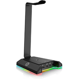 Підставка для ігрової гарнітури EKSA W1, RGB, звук 7.1, 2 роз'єми USB, 3 шт. 3.5 мм, аксесуари для ПК