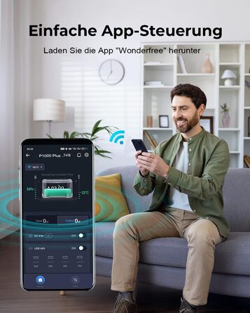 Портативна електростанція OUKITEL P1000 Plus: 1800W, 1024Wh LiFePO4, сонячний генератор для кемпінгу та резервного живлення