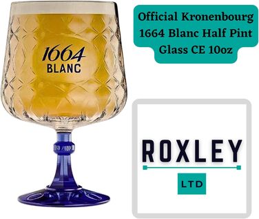 Склянка для пива Kronenbourg Blanc Roxley Man Cave - преміум скло