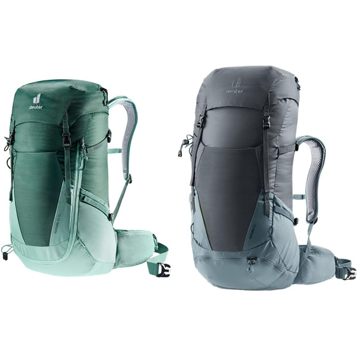 Жіночий туристичний рюкзак deuter Futura 24 SL (Forest-jade, комплект із системою гідратації Streamer 3)