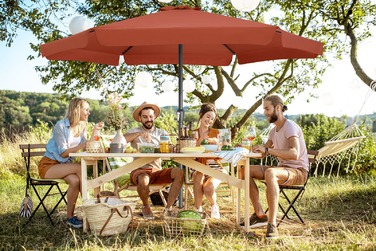 Parasol Maui Terracotta Ø330см Захист від ультрафіолету 80+