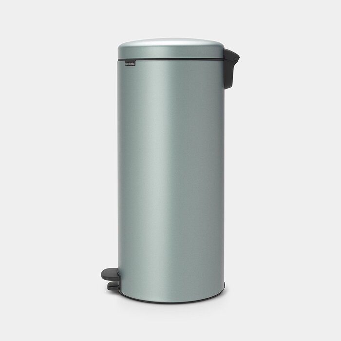 30-літрова педаль для сміття Silent Mint Metallic NewIcon Brabantia