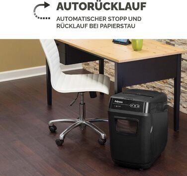 Fellowes Autofeed Aktenvernichter AutoMax 90M: Шредер для документів, автоматичний, офісний, Fellowes