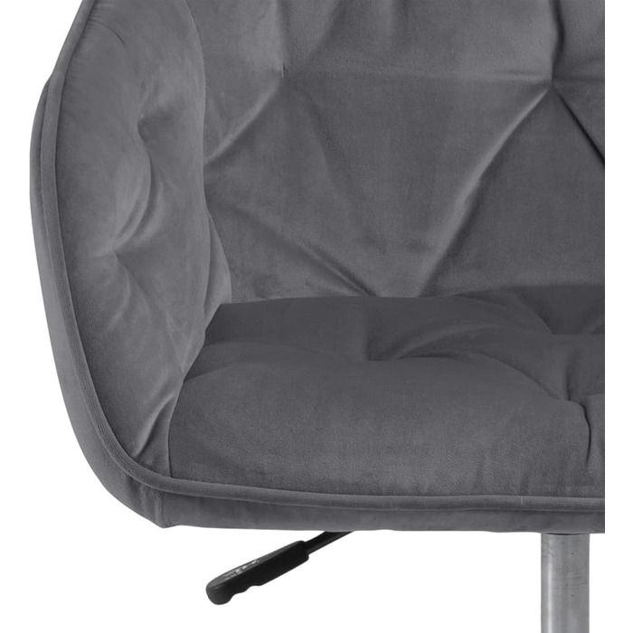 Крісло для офісу Bentley від AC Design - крісло для роботи, зелено-чорне, з м'якою оббивкою з велюру, розмір 88,5 x 59 x 58,5 см