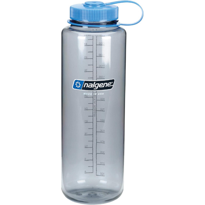 Пляшка для води Nalgene Повсякденний силос із широким горлом (сірий, одинарний)