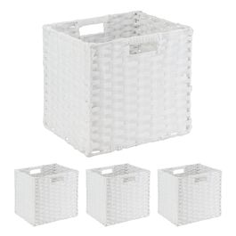 Набір з 4 кошиків для зберігання Relaxdays