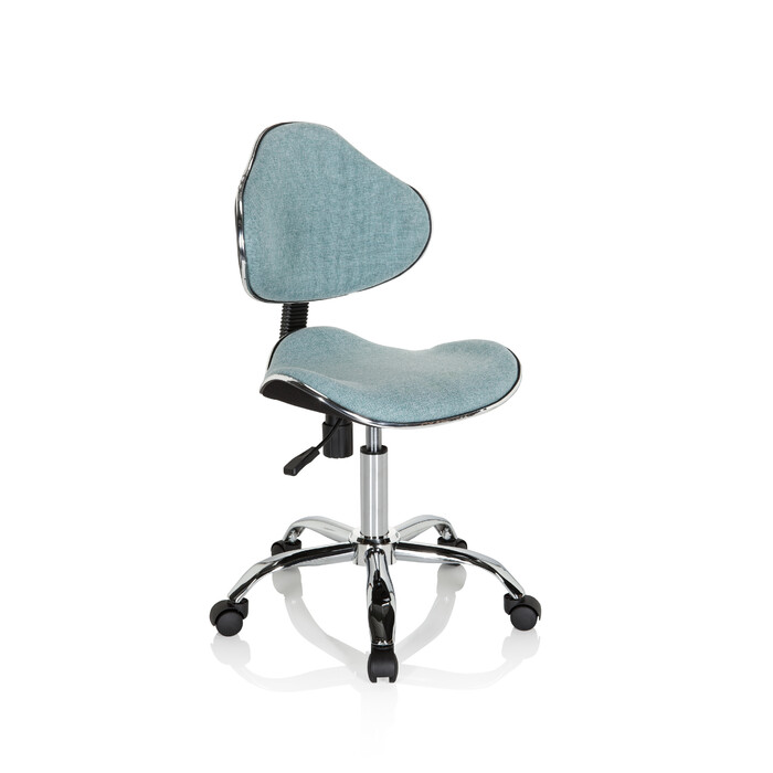 Дитячий письмовий стілець / дитяче крісло KIDDY GTI-3 тканина м'ята hjh OFFICE