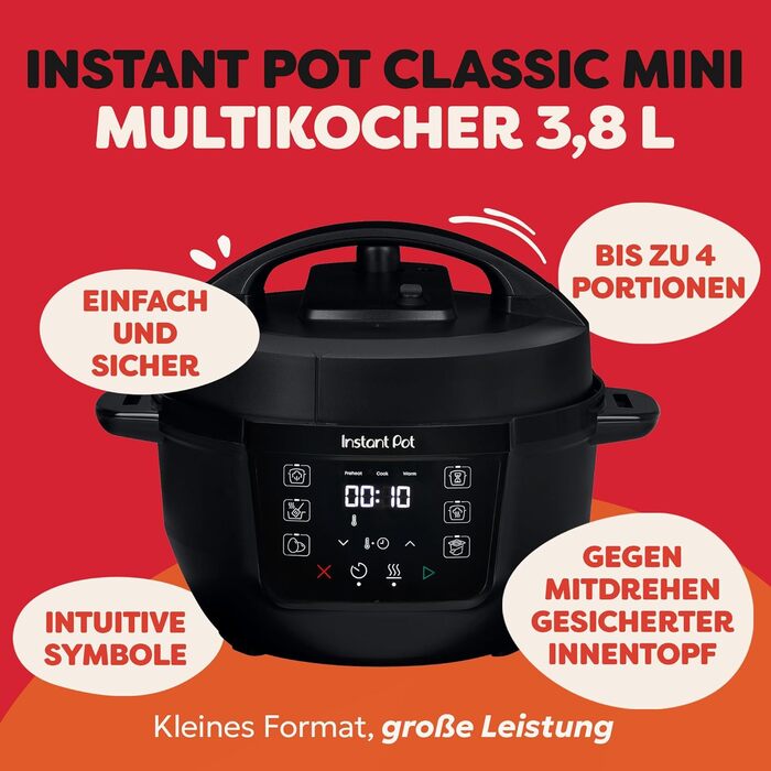 Мультиварка Instant Pot 5.7L 7-в-1: мультикухня, сковорода, рисоварка, йогуртниця, пароварка, підігрівач їжі