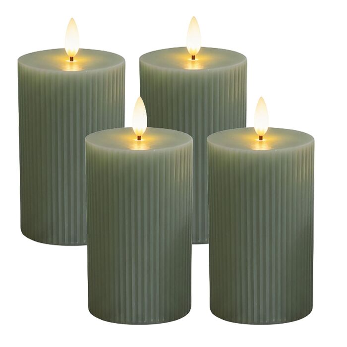 Набір з 4 LED-свічок Relaxdays