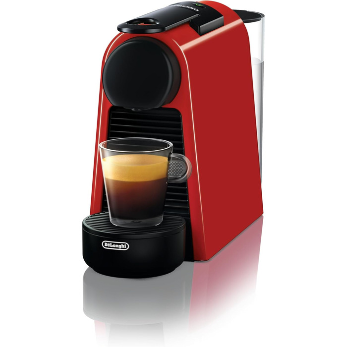 Кавомашина Nespresso DeLonghi Essenza Mini EN85.R червона