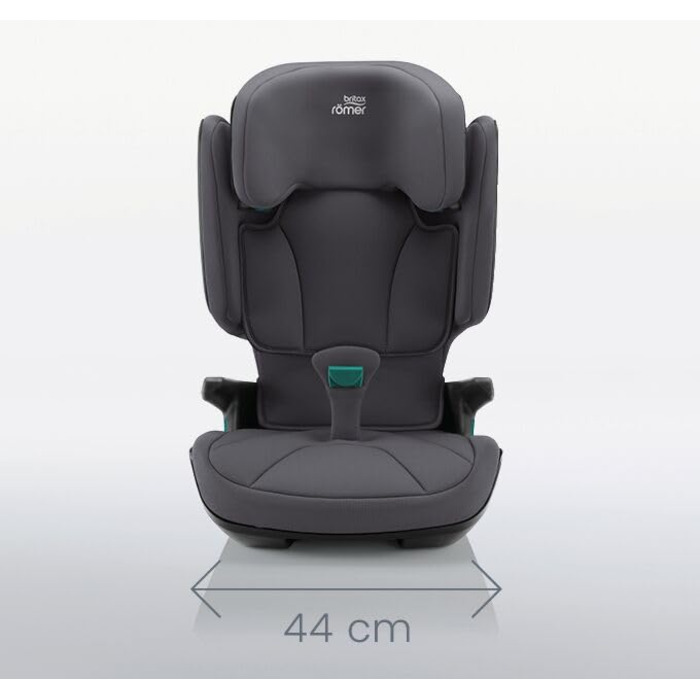 Дитяче автокрісло BRITAX RMER KIDFIX 2 Z-LINE, для дітей від 100-150 см (i-Size) з ISOFIX і без, 3,5-12 років, Midnight Grey Нова версія i-SIZE R129 Midnight Grey