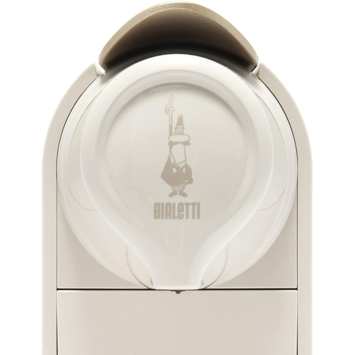 Кавомашина Bialetti Gioia для капсул, компактна, 500 мл, з переробленого пластику, Taupe