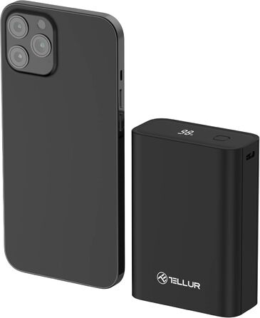 Зарядний пристрій TELLUR Compact Pro PD701, 20 000 мАг, PD3.0/QC3.0/Huawei Supercharge, швидка зарядка